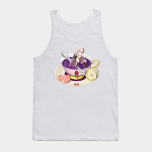 Ui Tamaki in a Teacup Tank Top